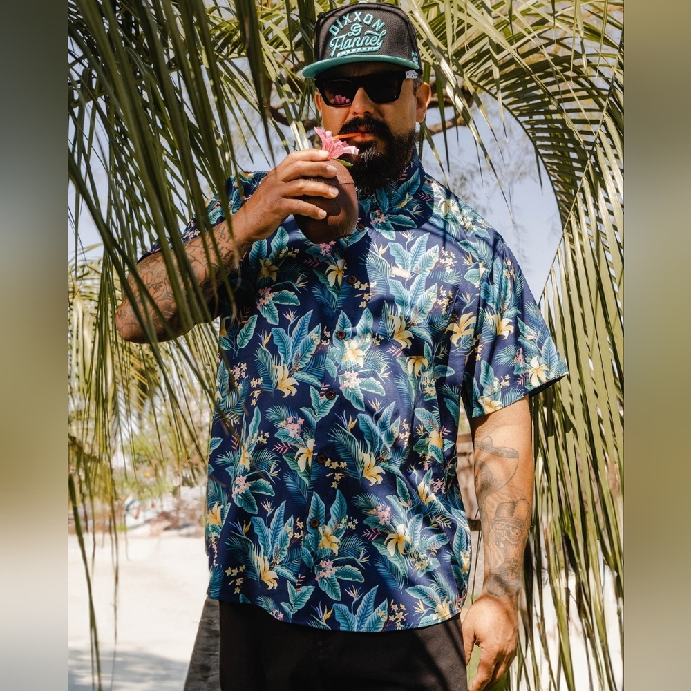 Dixxon Tropical "Mahalo" S Short Sleeve Shirt